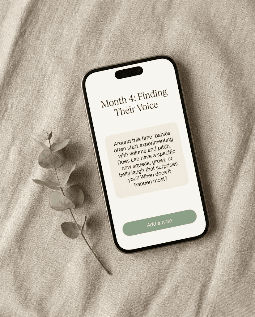 Smart prompt: example of a thoughtful monthly question